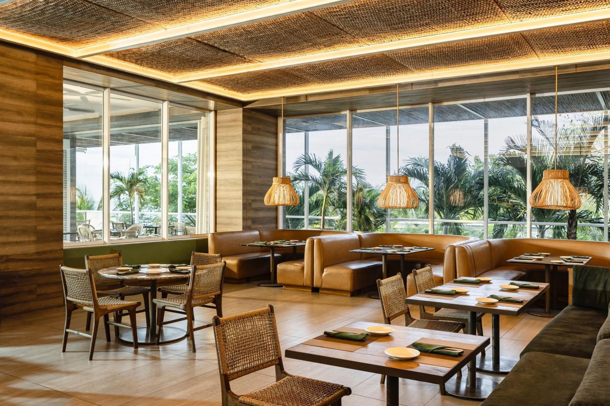 Santa Marta Marriott Resort Playa Dormida Ngoại thất bức ảnh The interior of the restaurant